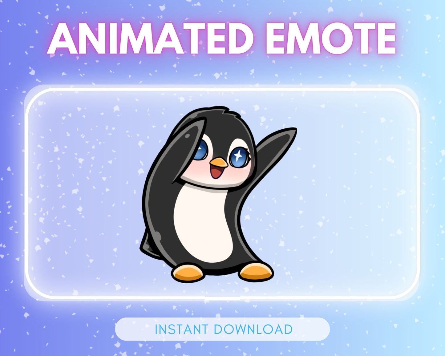 Dancing penguin - Animated Emote <3
