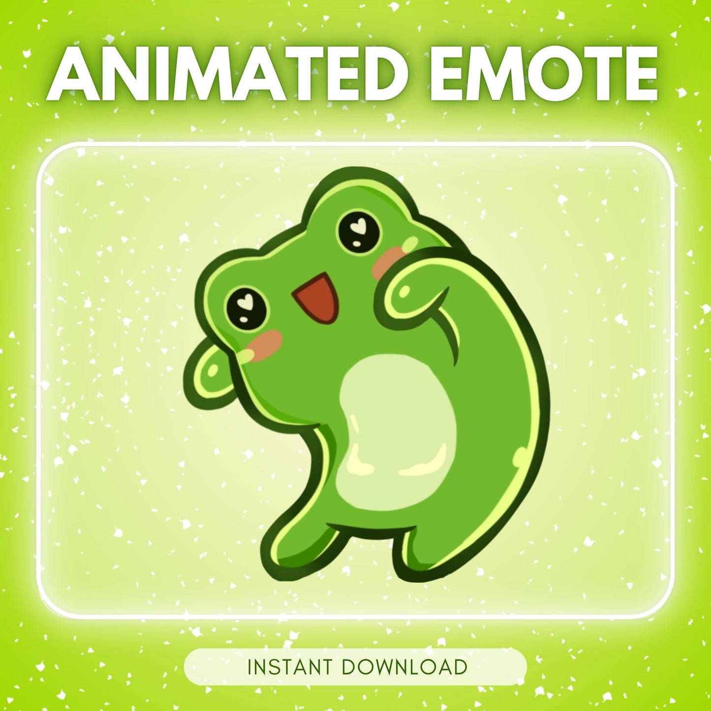 Dancing Frog <3 - Animated emote