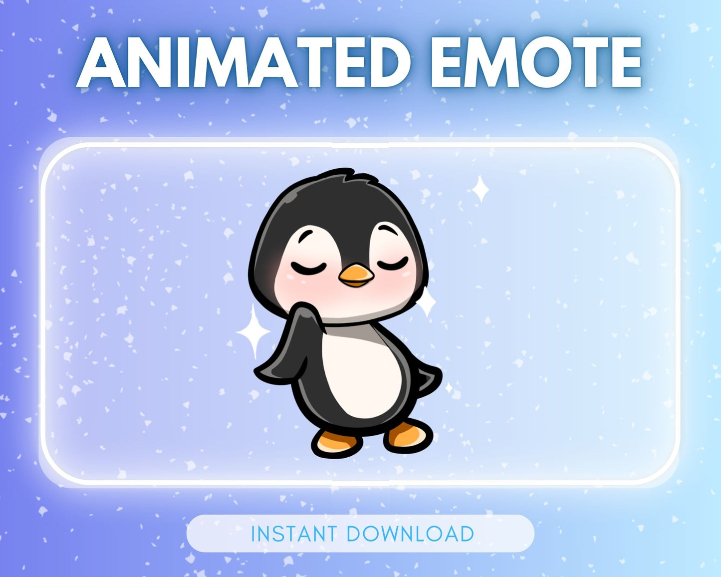 Dancing penguin - Animated Emote <3