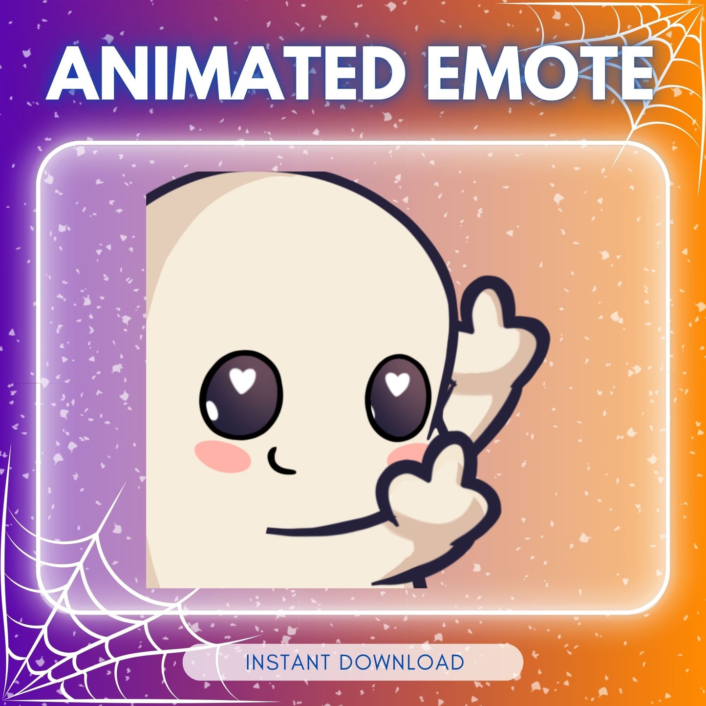 Flipping Ghost - Animated Emote