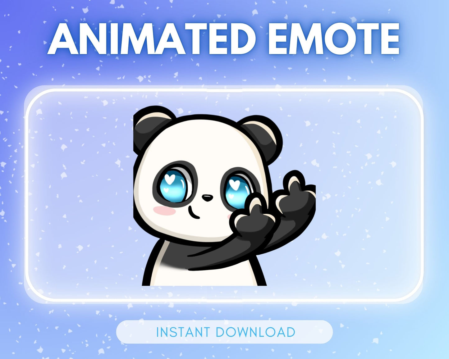 Flipping Panda - Animated Emote