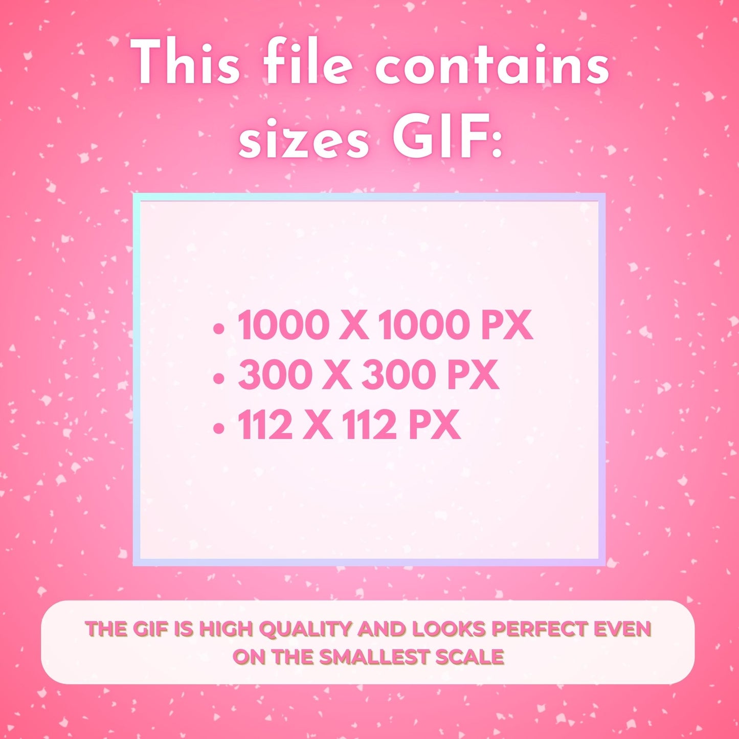 Pink flipping Cat - Animated Emote