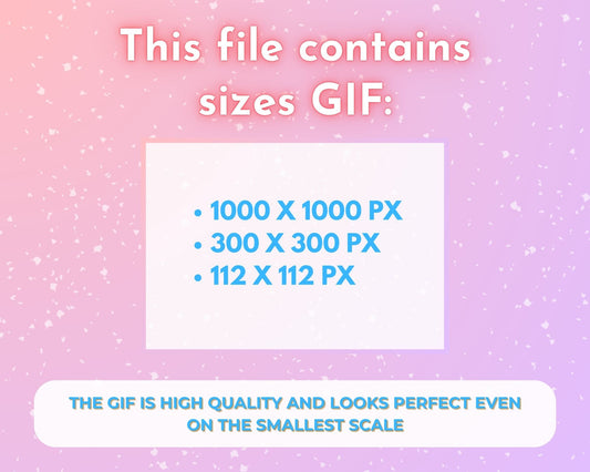 Panda in Love 🩵 Animated Emote