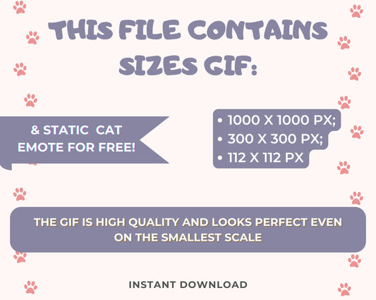 Clapping White Paws - Animated Emote