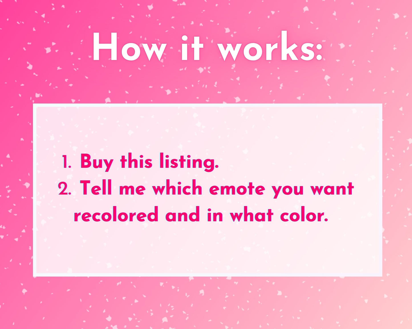 RECOLOR — Animated Emote Custom Color Edit for Twitch & Discord