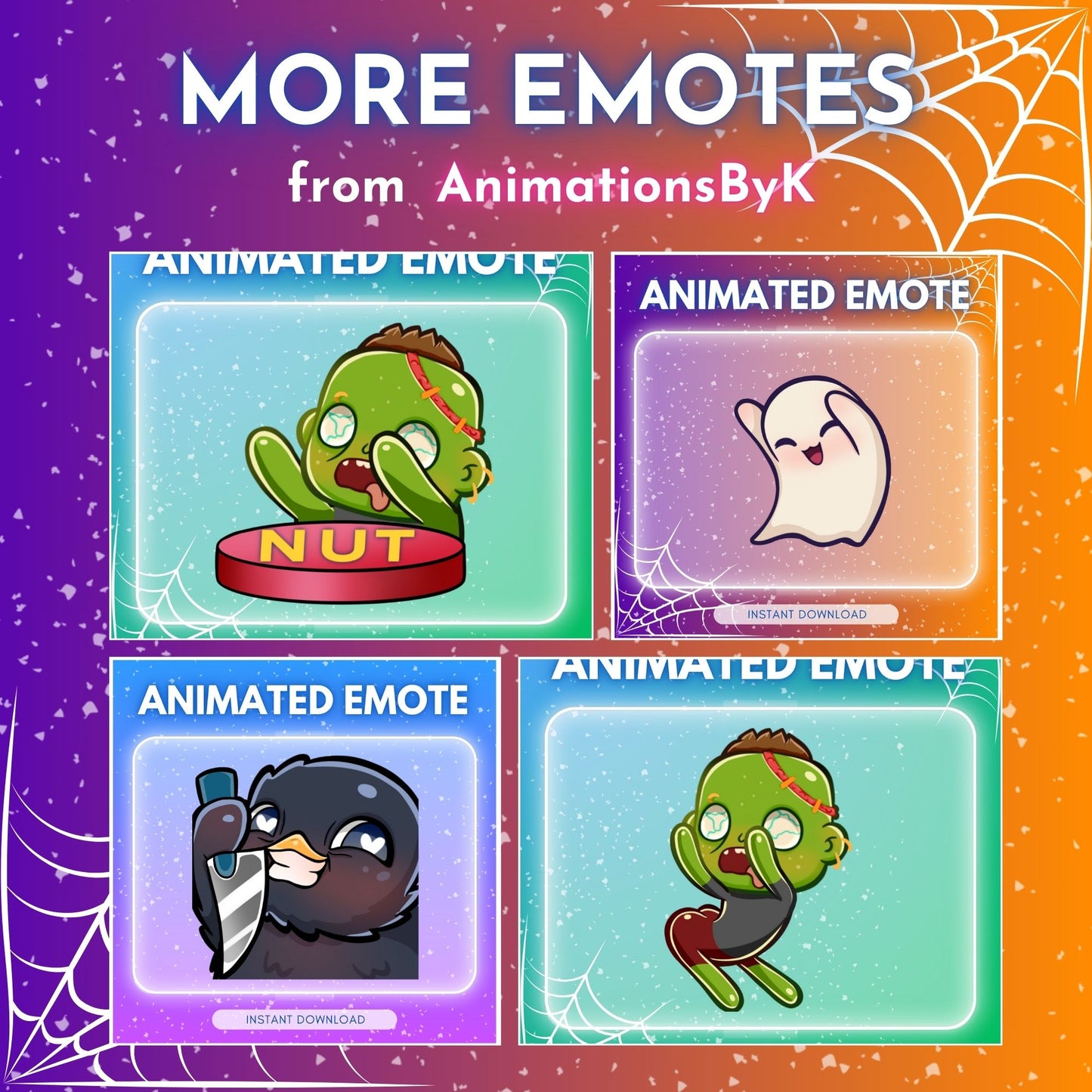 Nut Slam Skeleton - Animated Emote