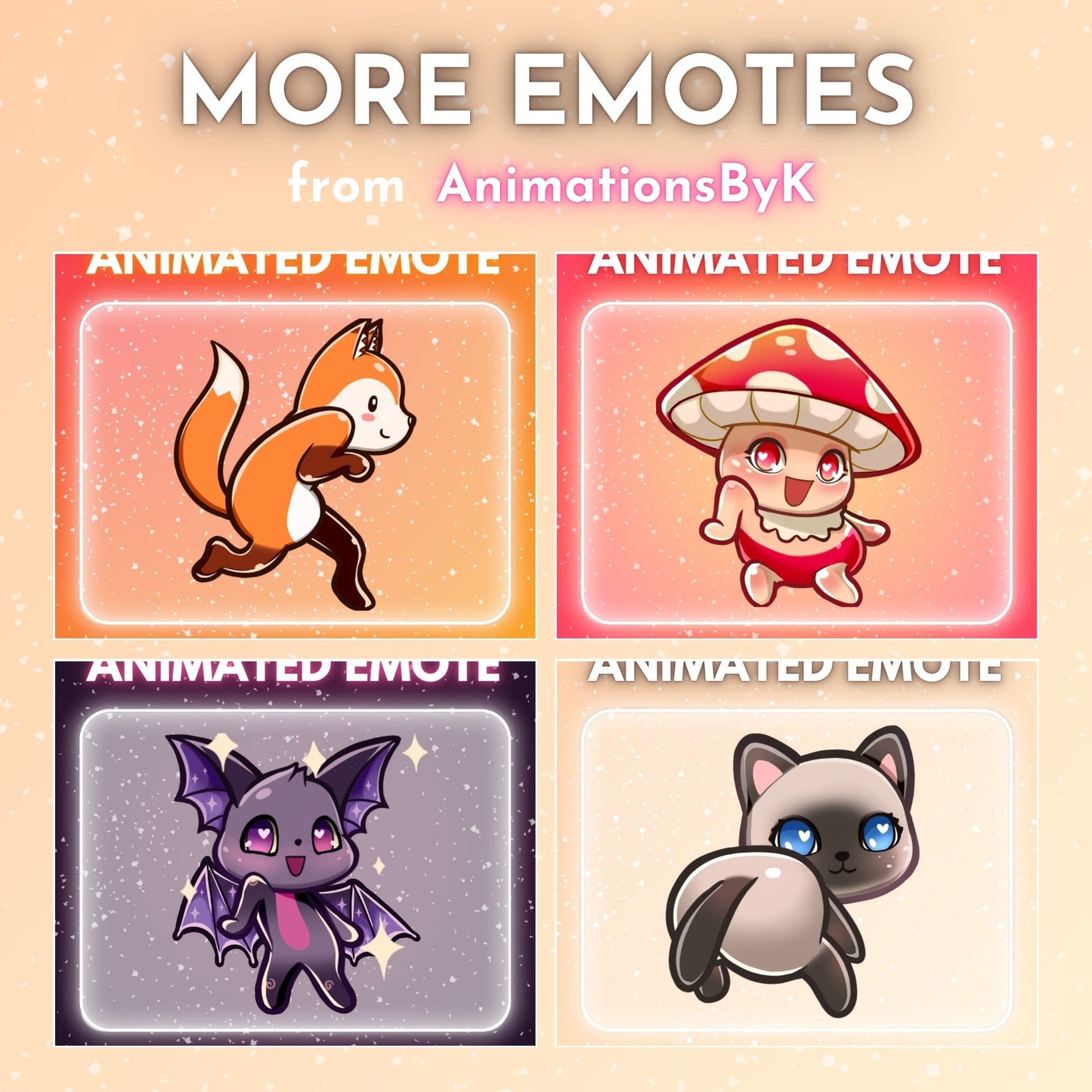 Siamese Cat Dance - Animated Emote 🩷