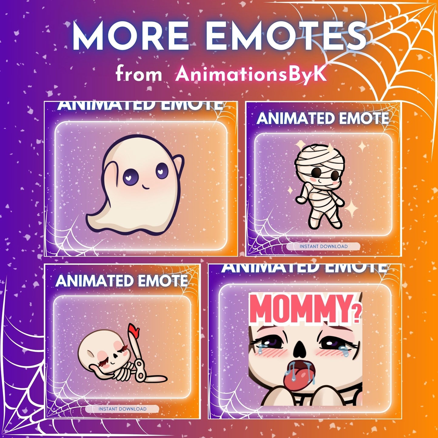 Skeleton Headbang - Animated Emote