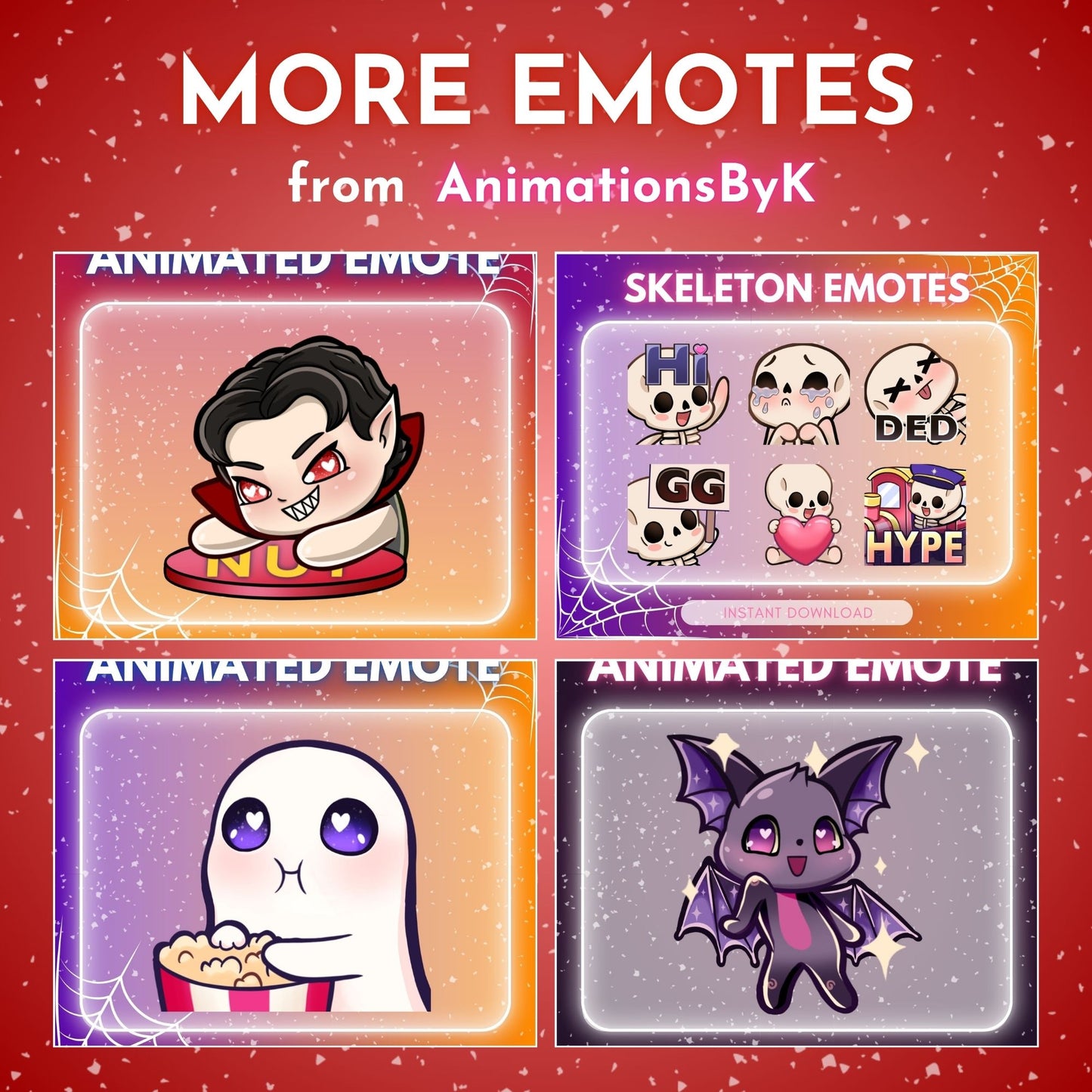 Nut Slam Grim reaper - Animated Emote