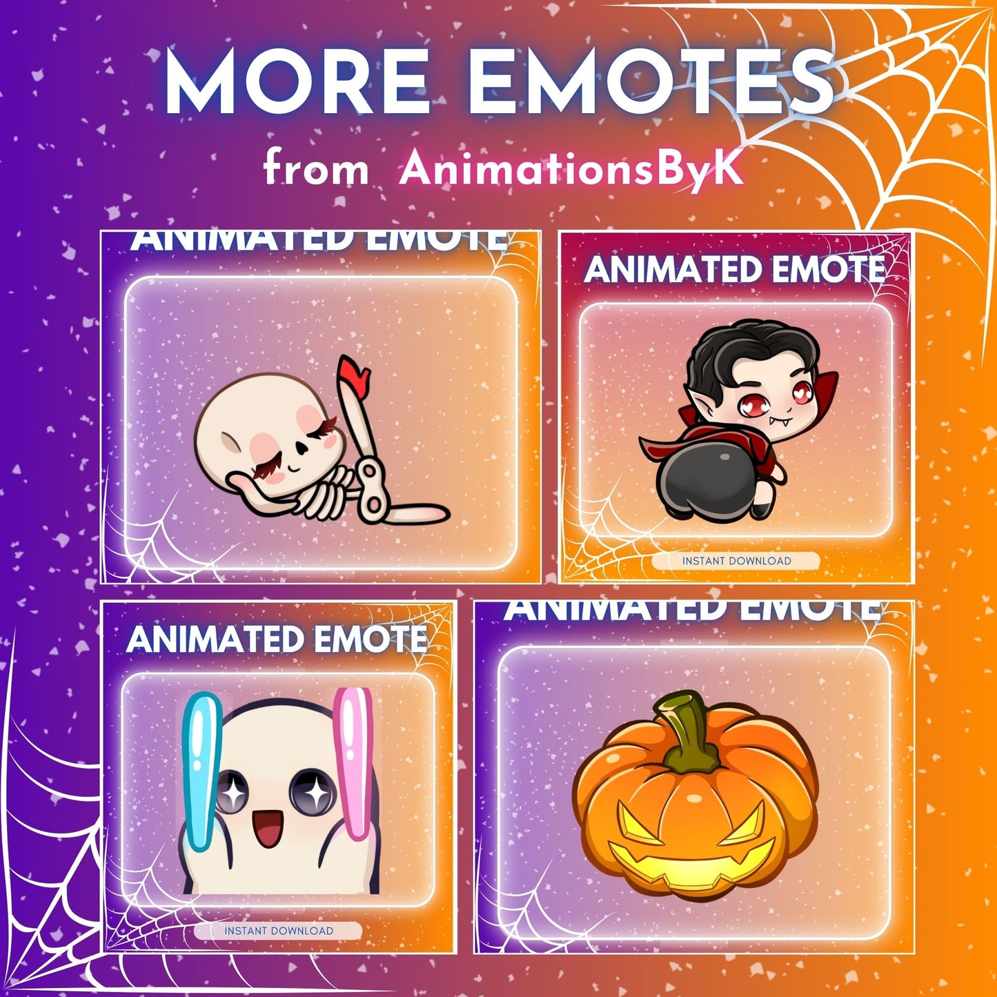 Smug Skeleton - Animated Emote