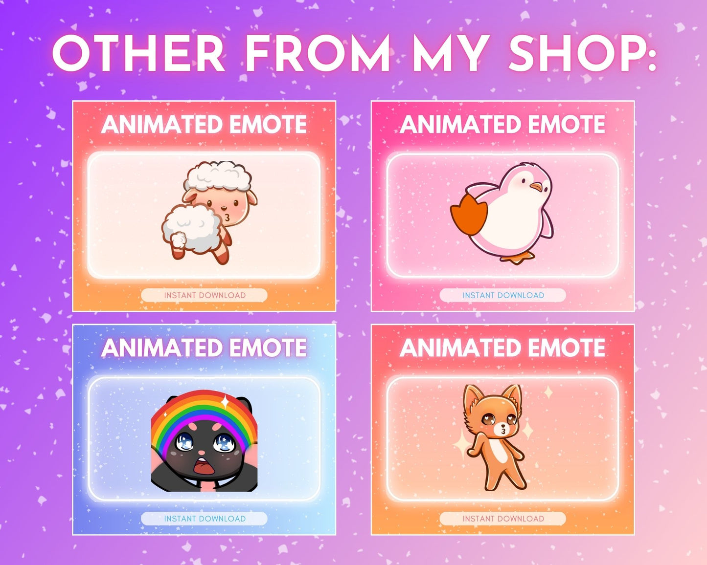 Dancing Cosmic Cat - Animated Emote