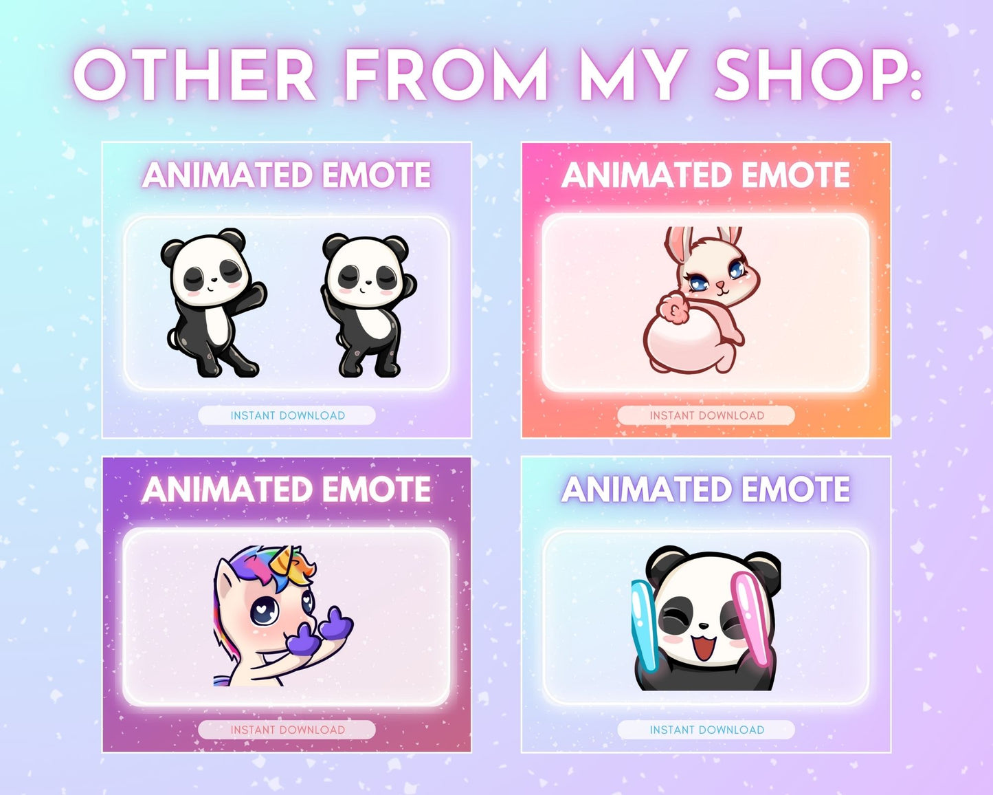 Clapping Black Paws - Animated Emote