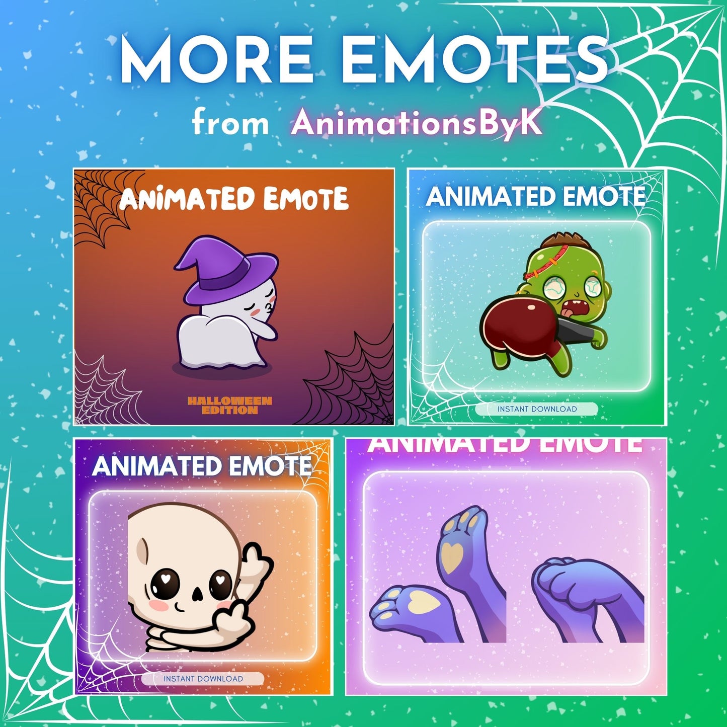 Flipping Zombie - Animated emote 💚