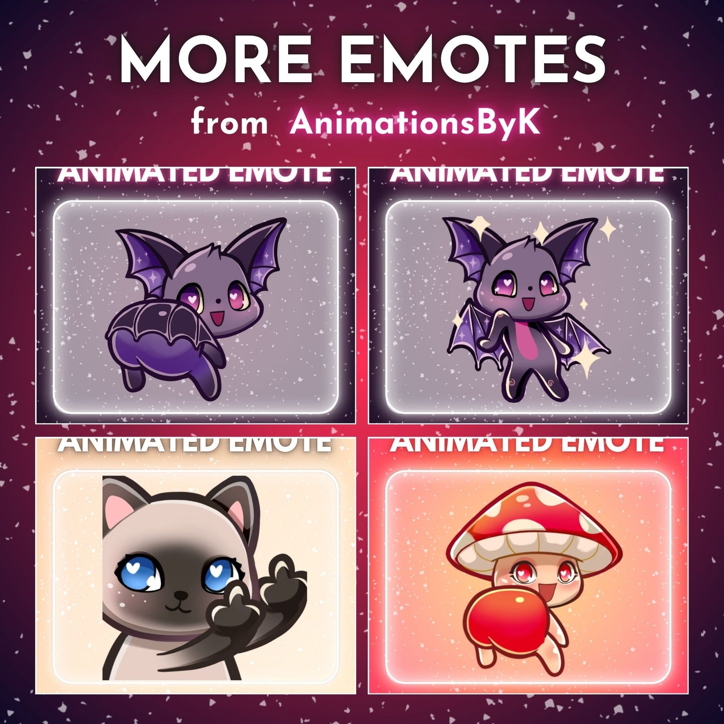 Dancing Dragon 💜 - Animated emote