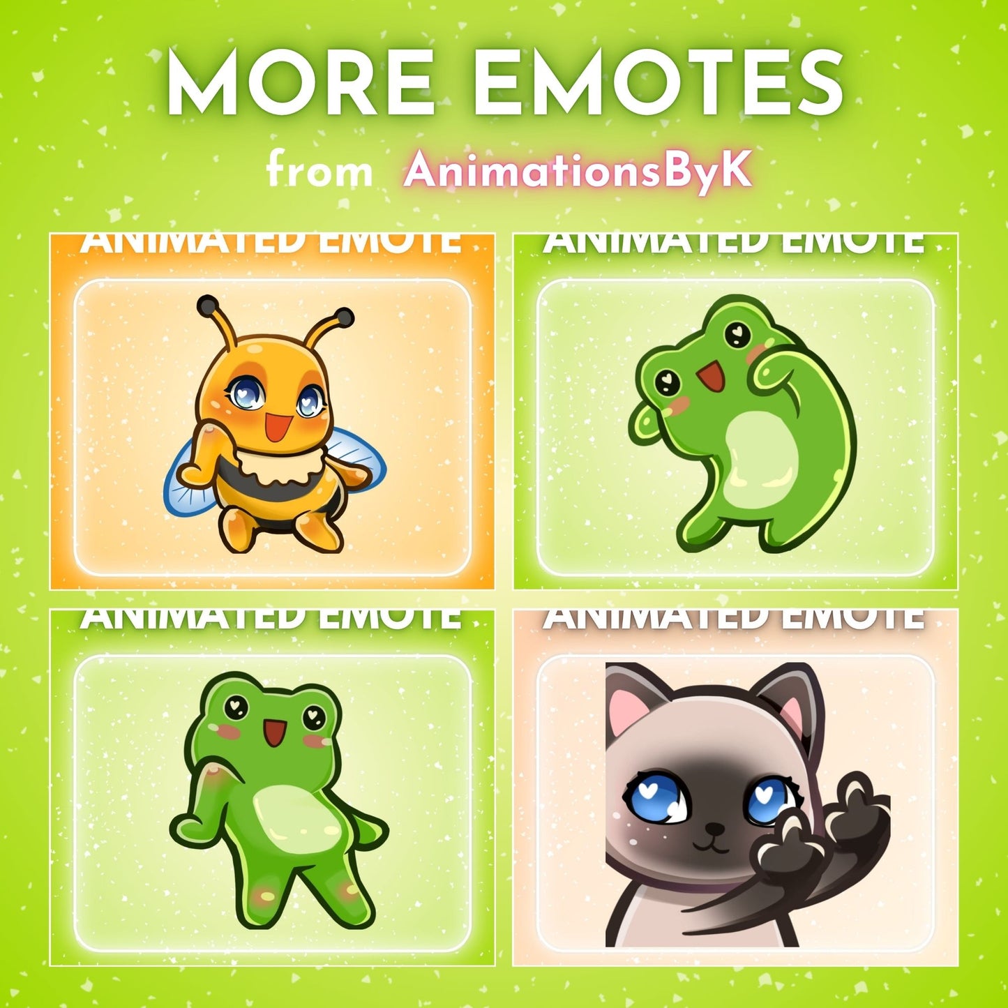 Flipping Frog - Animated Emote