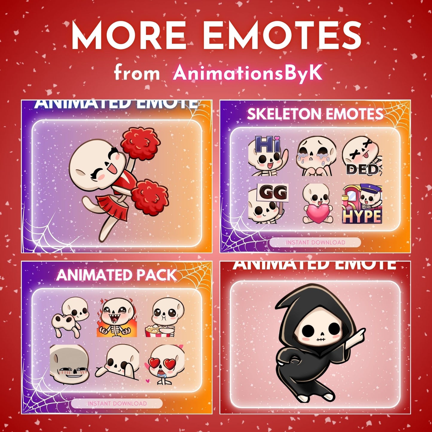 Sexy Grim Reaper ❤️🔥 - Animated Emote