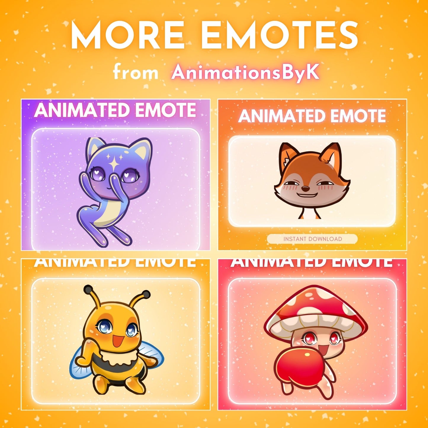 Flipping Bee - Animated Emote