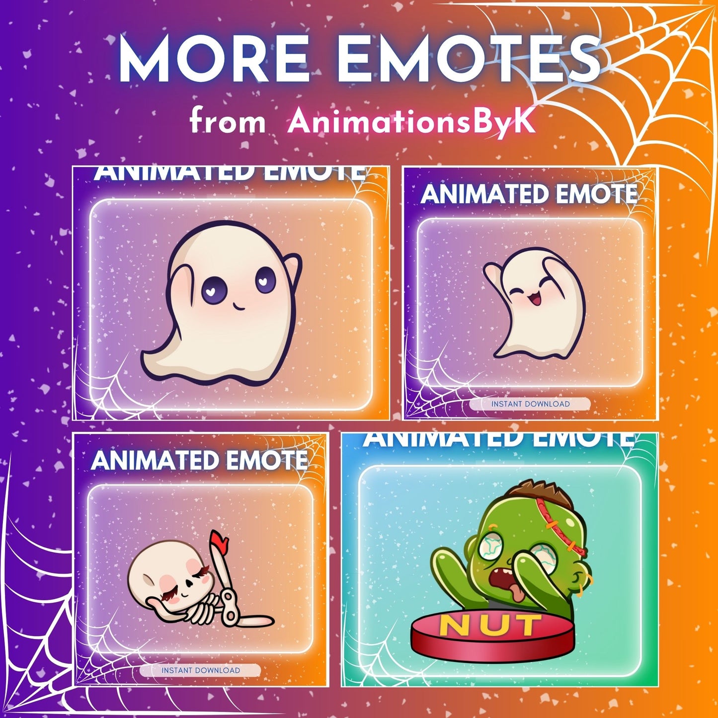 Dancing Ghost - Animated Emote