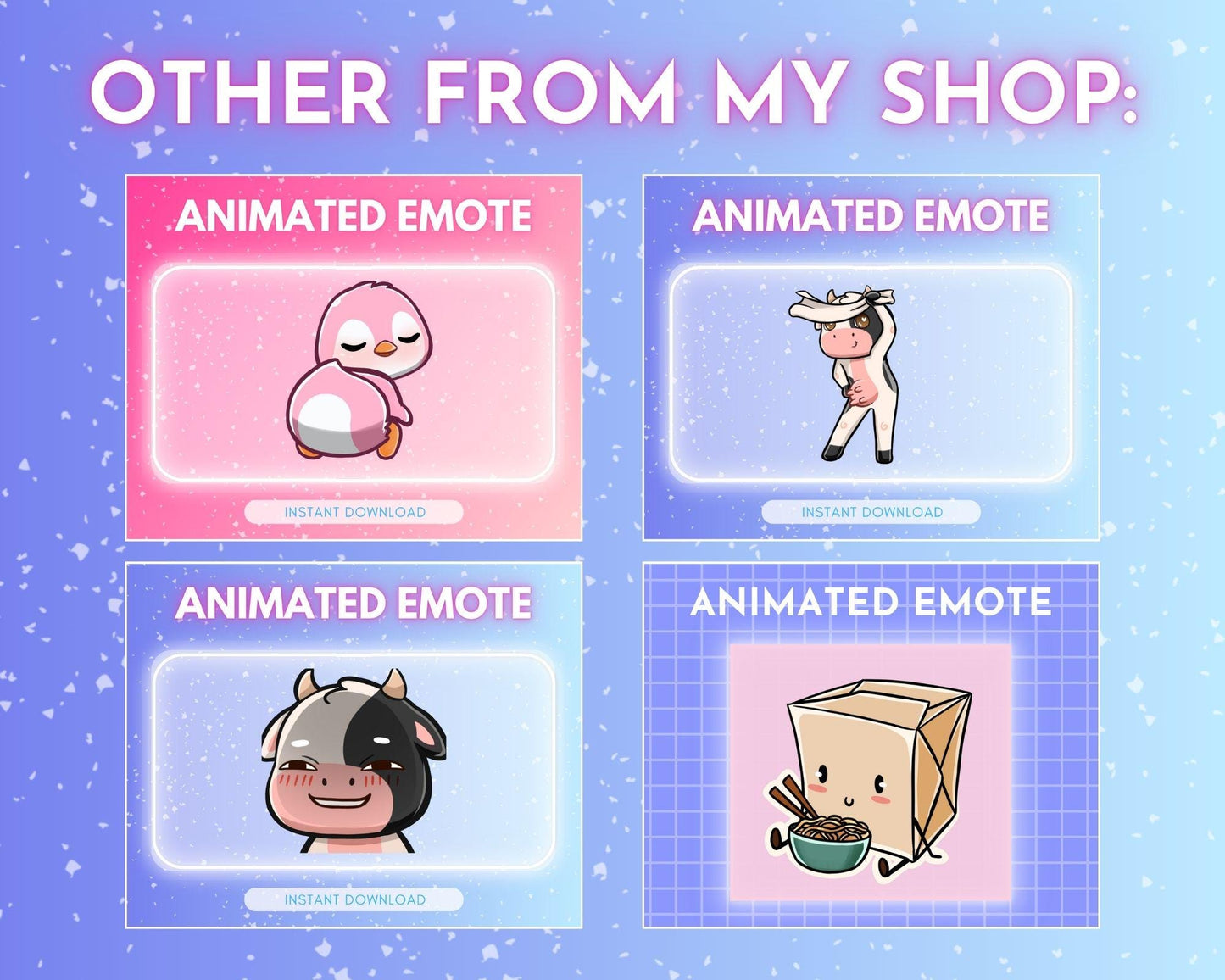 ANIMATED emote twitch & discord - Cute dancing/TWERKING black kitty cat <3