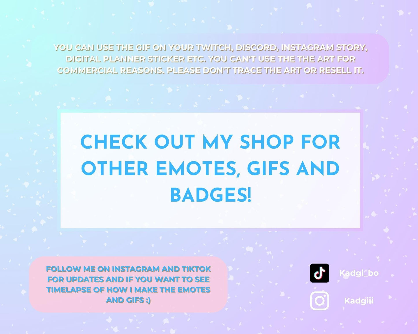 ANIMATED emote twitch & discord - Cute panda <3