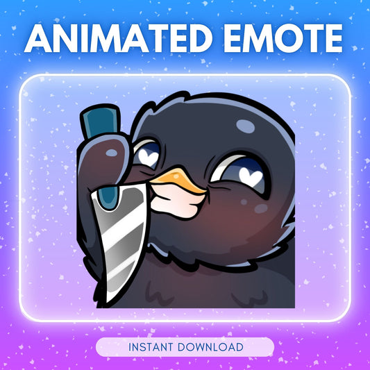 Murderous Raven - Animated Emote