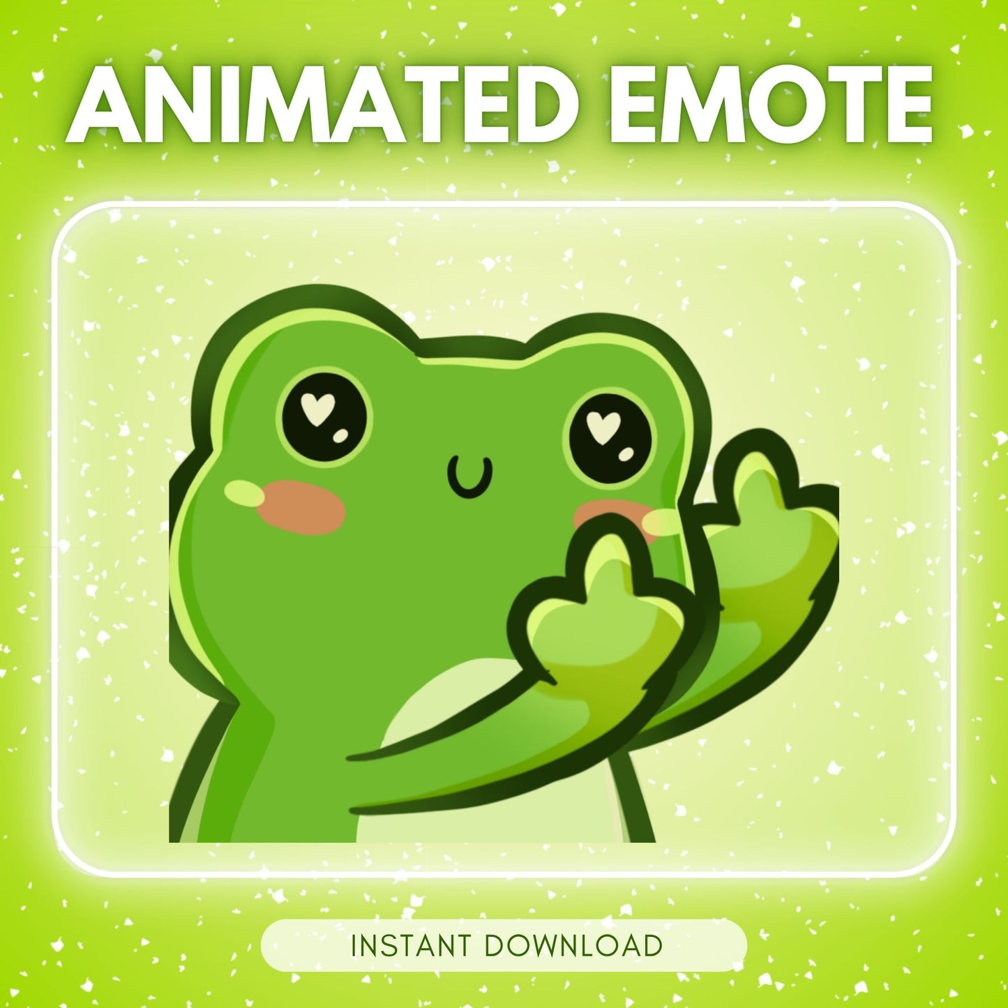 Flipping Frog - Animated Emote