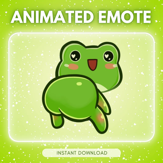 Twerking Frog <3 - Animated emote