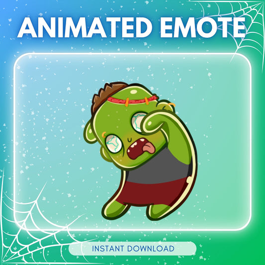 Dancing Zombie - Animated Emote 💚