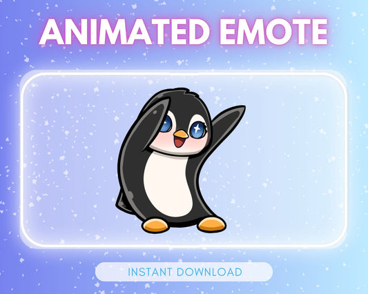 Dancing penguin - Animated Emote <3