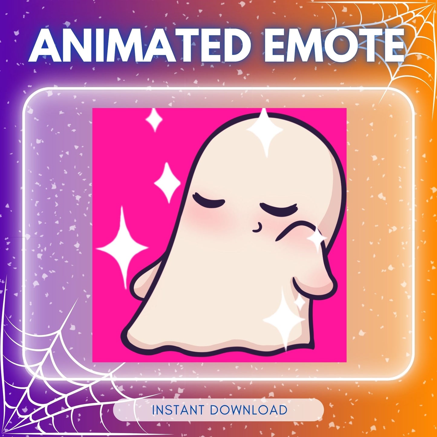 Disco Dancing Ghost - Animated Emote