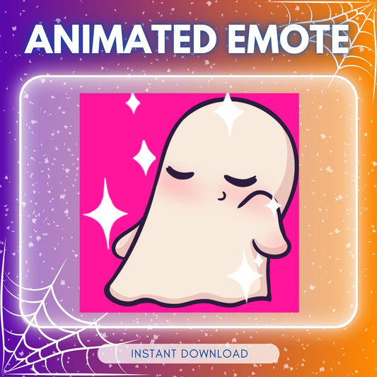 Disco Dancing Ghost - Animated Emote