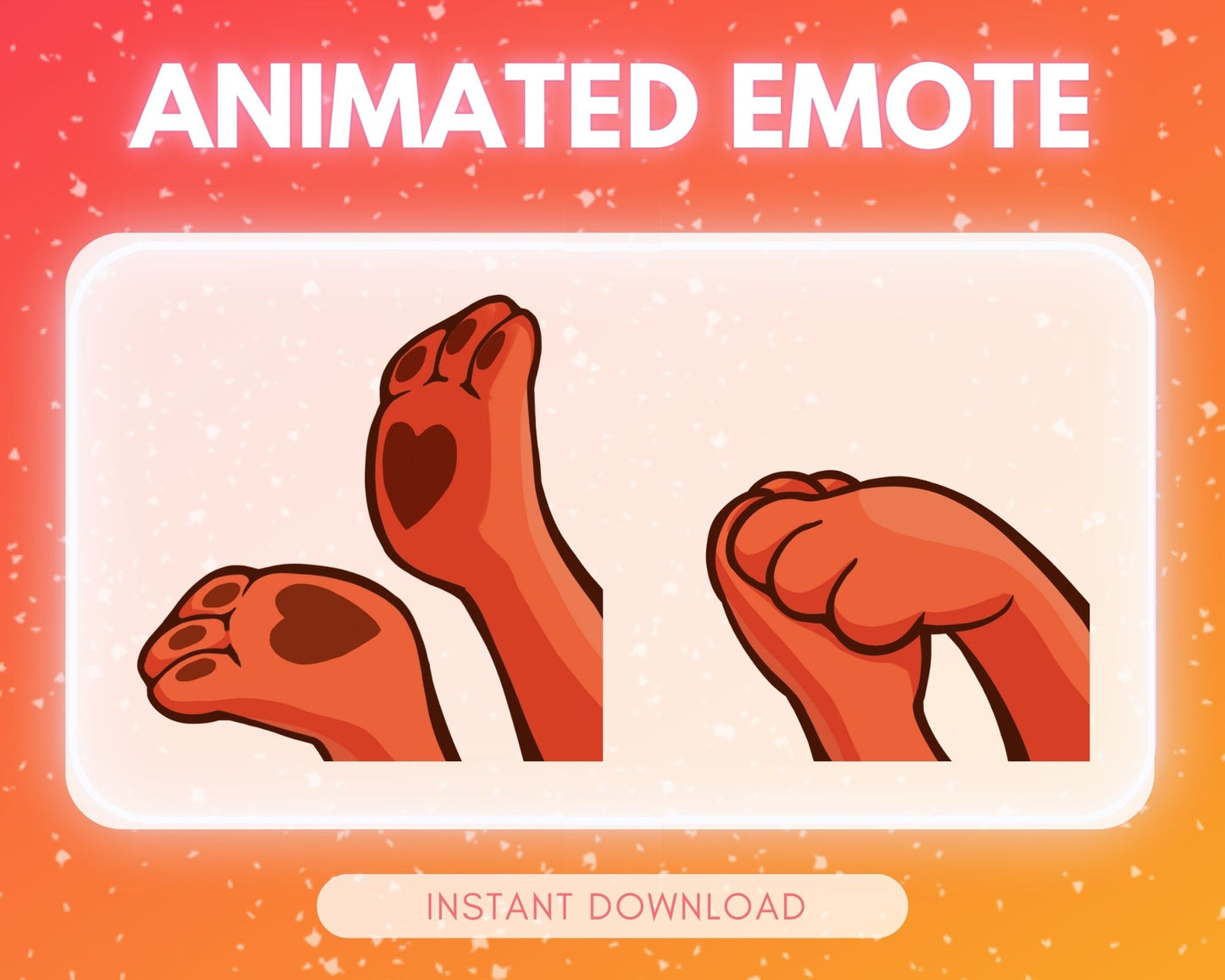 Clapping Red Panda Paws - Animated Emote