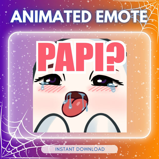 Ghost Papi? - Animated Emote 💜