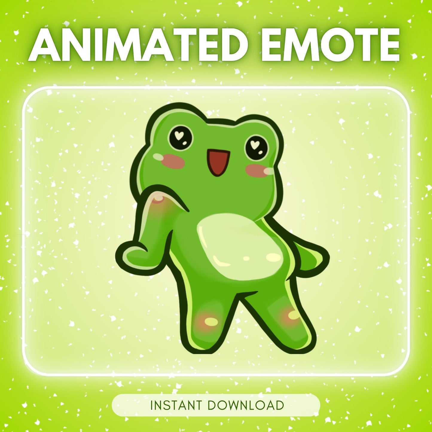 Dancing Frog <3 - Animated emote