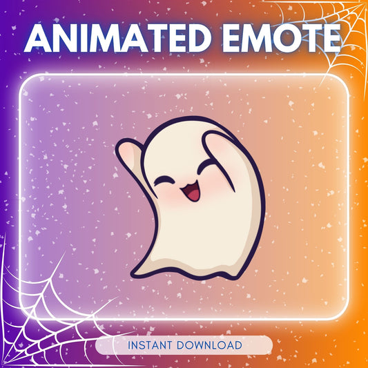 Dancing Ghost - Animated Emote