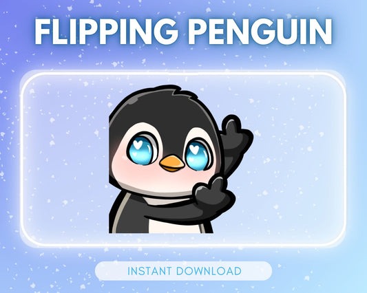 Flipping Penguin - Animated Emote
