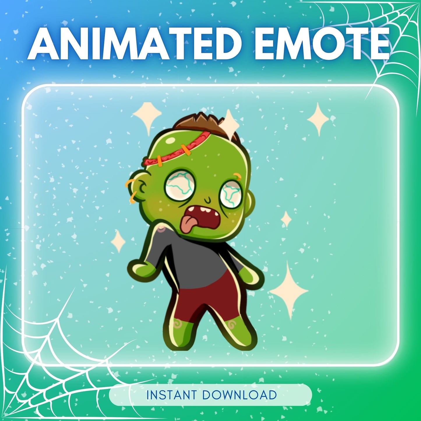 Dancing Zombie - Animated Emote 💚