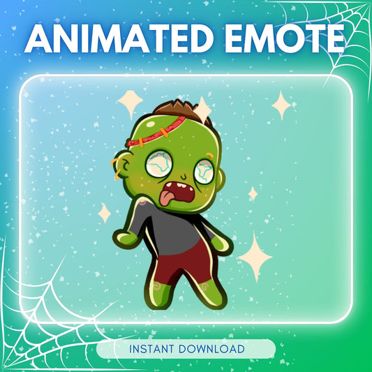 Dancing Zombie - Animated Emote 💚