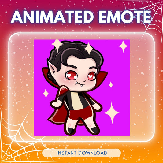 Disco Dancing Vampire - Animated Emote