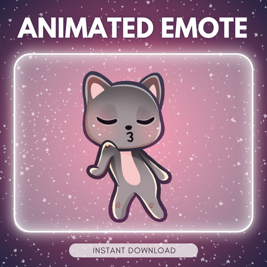 Dancing Cat <3 - Animated emote