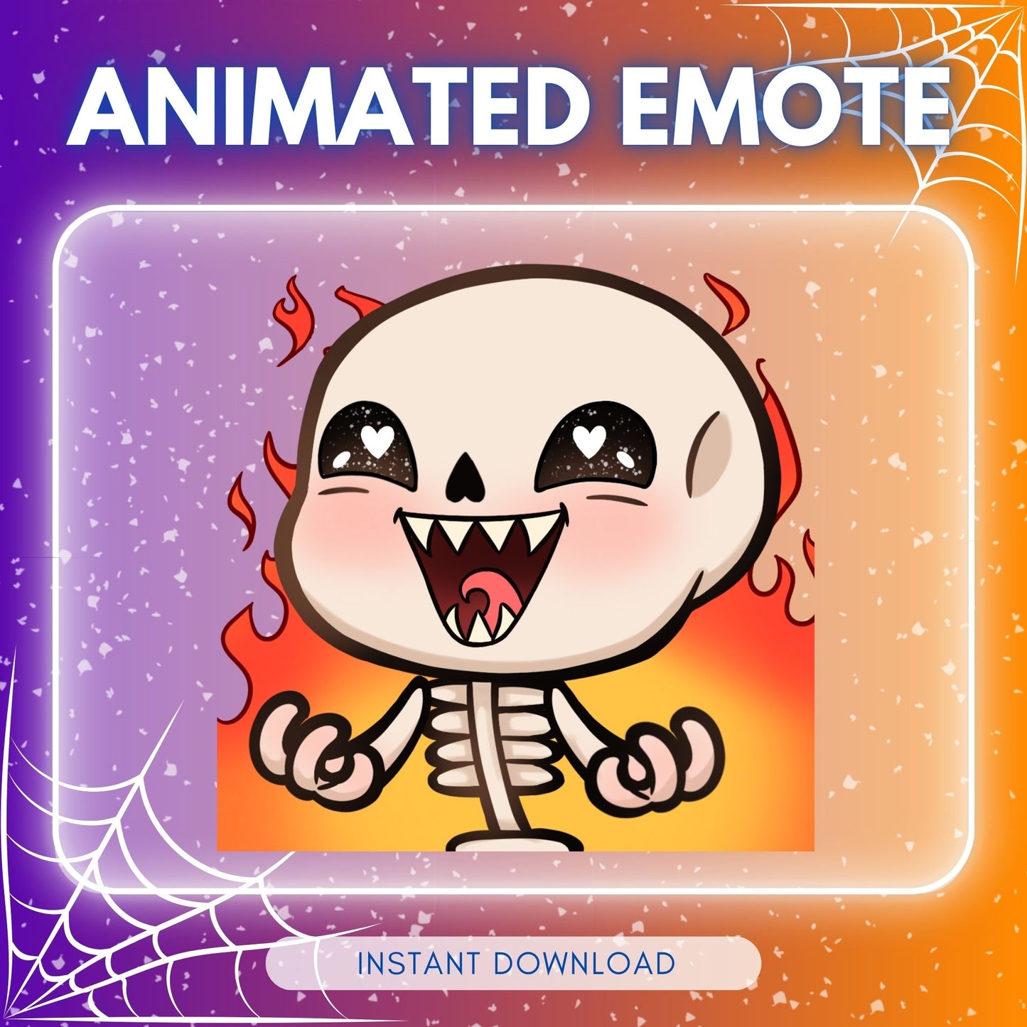 Skeleton Evil Laugh - Animated Emote