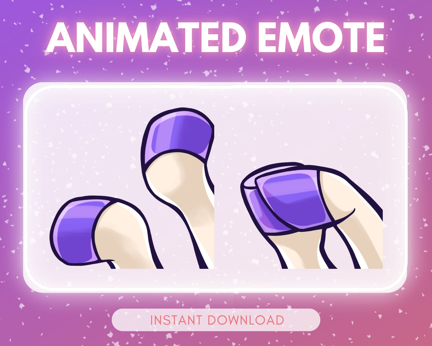 Clapping Unicorn Hooves - Animated Emote