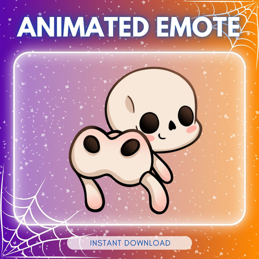 Twerking Skeleton - Animated Emote