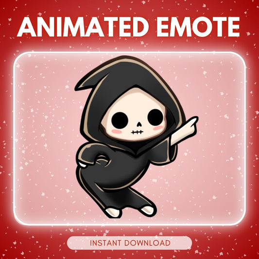 Dancing Grim Reaper - Animated Emote