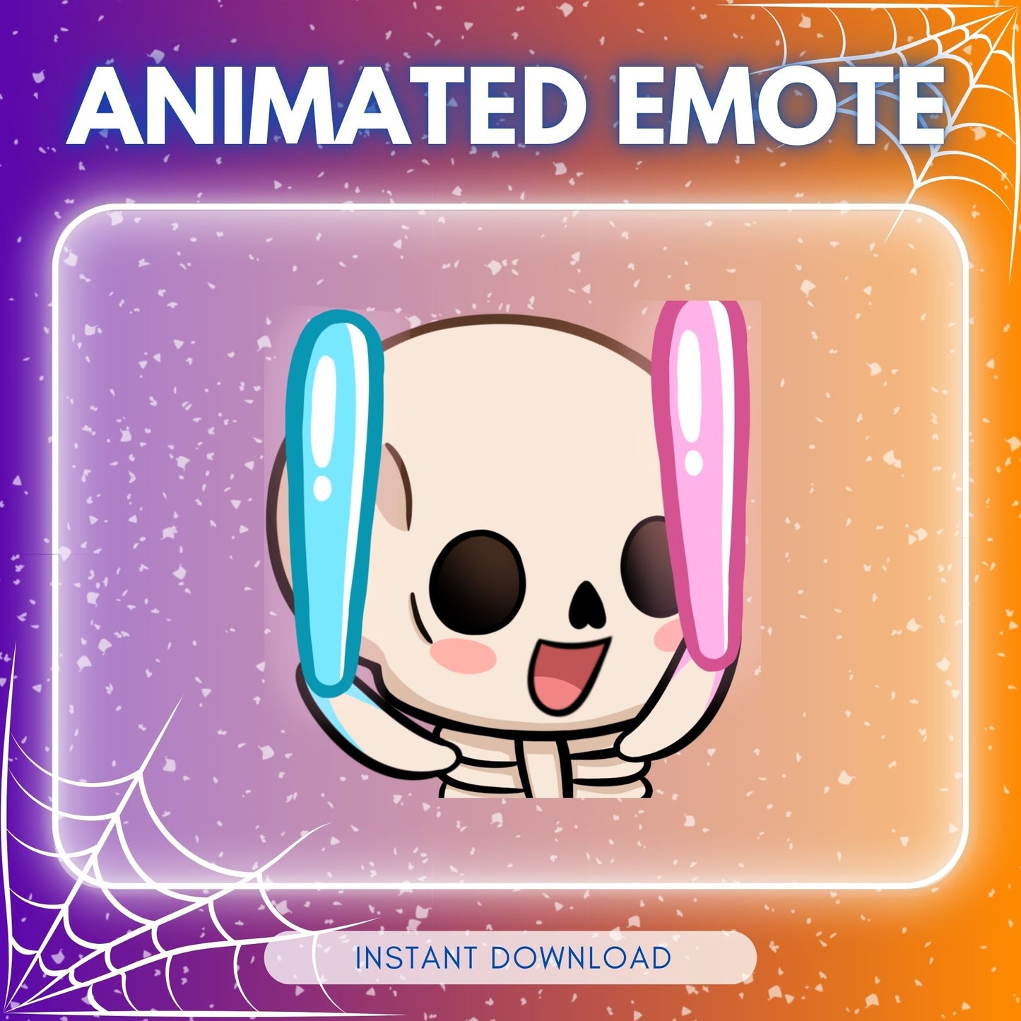 Raving Skeleton - Animated Emote