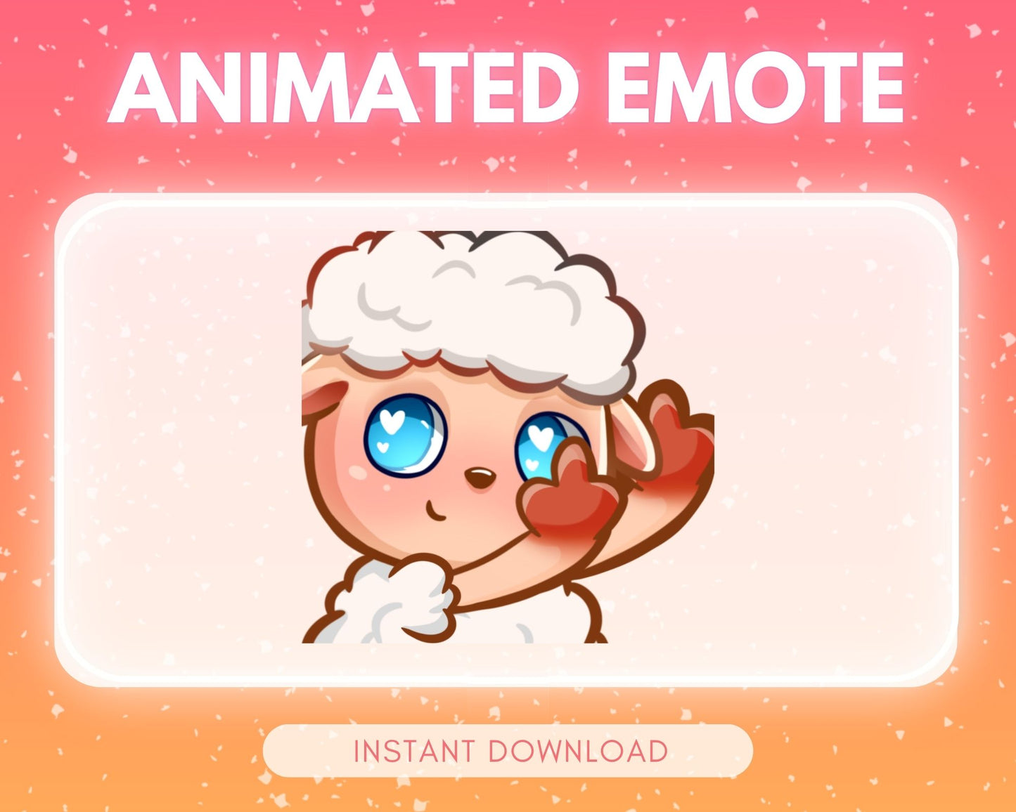 Flipping Sheep - Animated emote