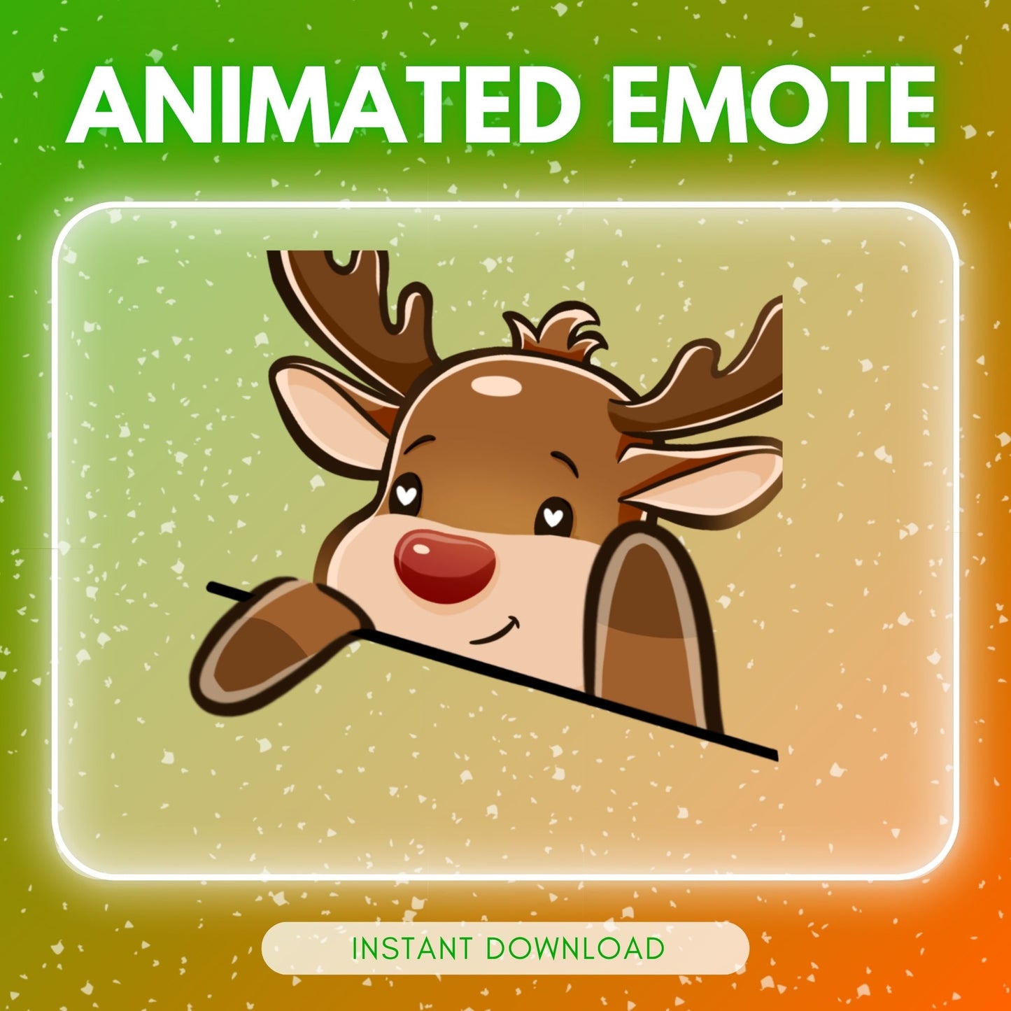 Reindeer Bongo - Animated Emote