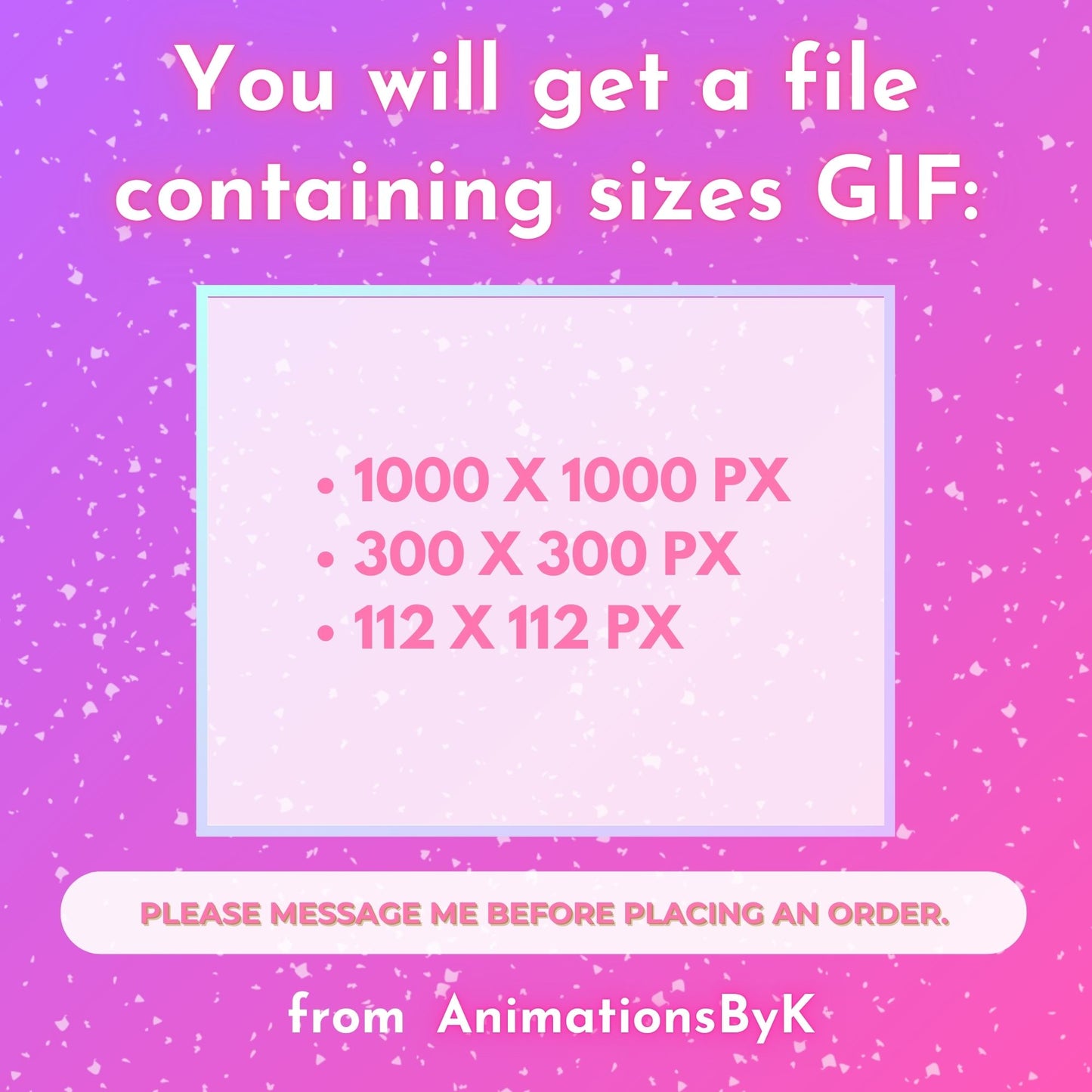 Custom Animated Emote