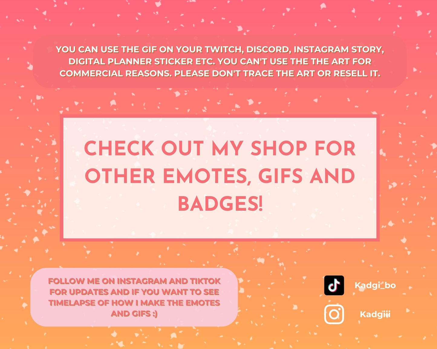 Flipping Sheep - Animated emote