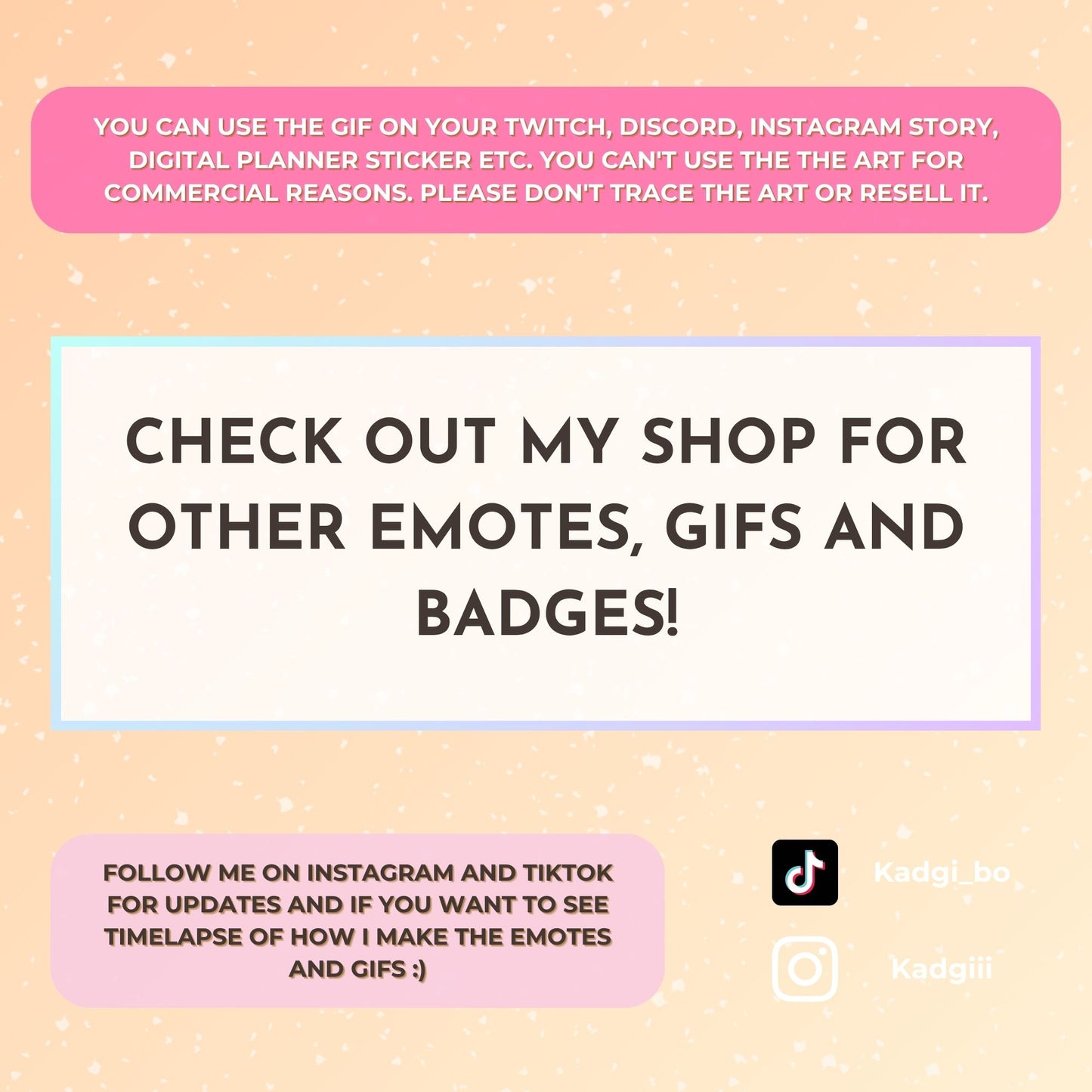 Cat eating Popcorn - Animated Emote 🩵